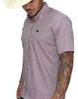 Camisa Country Xadrez Masculina 2k Jeans Manga Curta