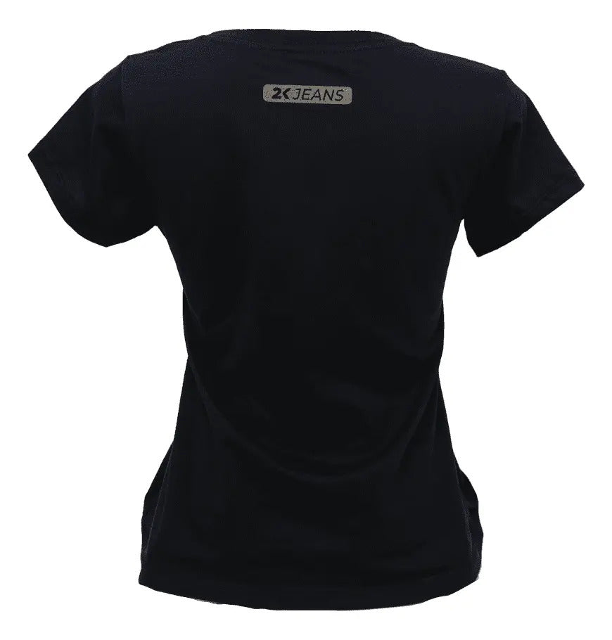T-shirt Feminino 2k Jeans Estampado Country