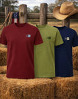 Kit 3 Camisetas Básicas Country Masculina Lisa 2k Jeans