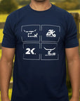 Camiseta Masculina Country 2k Jeans Country Estampada