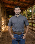 Camisa Country Xadrez Masculinas 2k Jeans Manga Curta