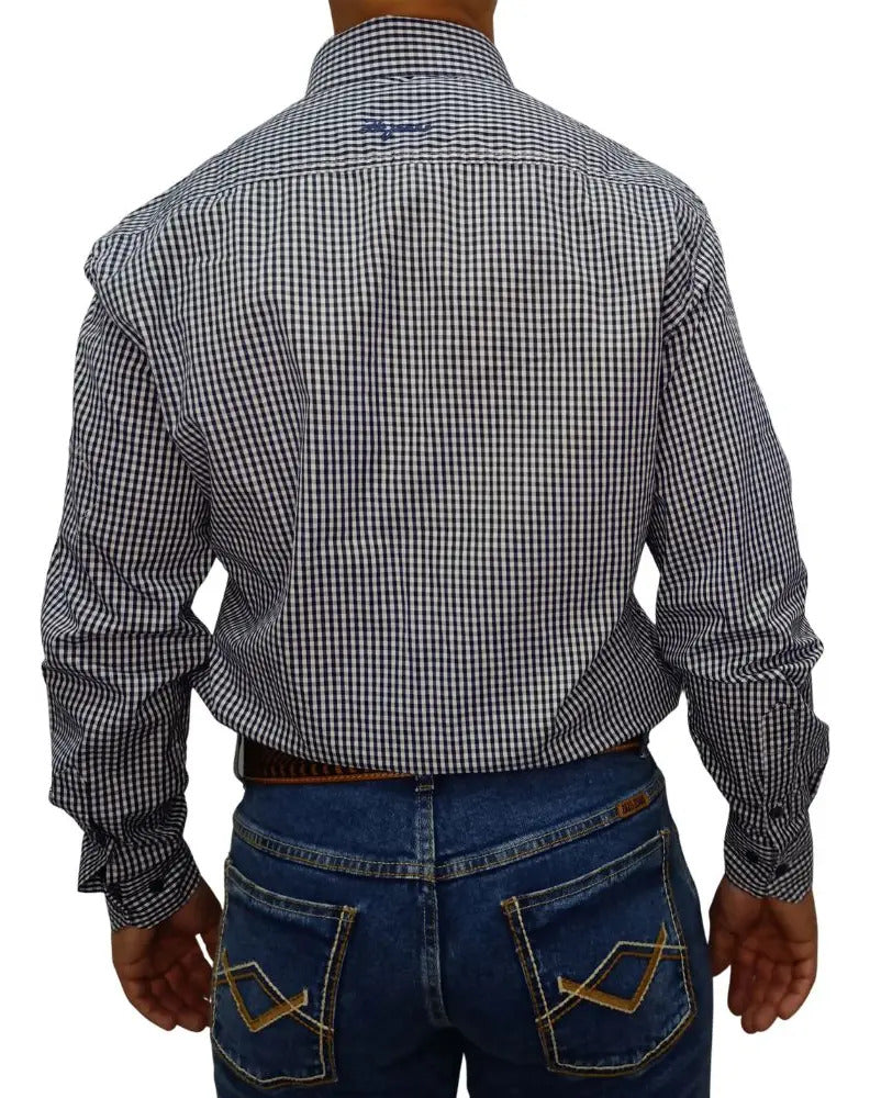 Camisa Country Xadrez Masculina Manga Longa 2k Jeans