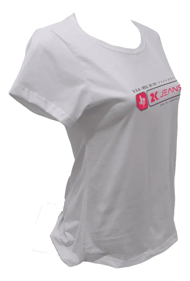T-shirt Feminino 2k Jeans Estampado Country