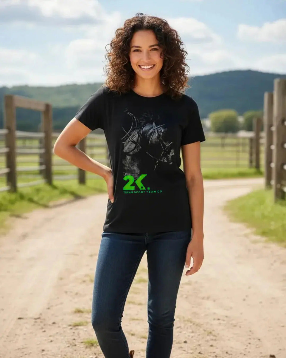 T-shirt Feminino 2k Texas Horse Country