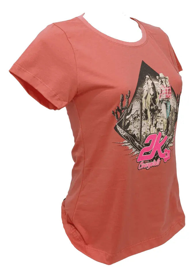 T-shirt Feminino 2k Cowgirl Country