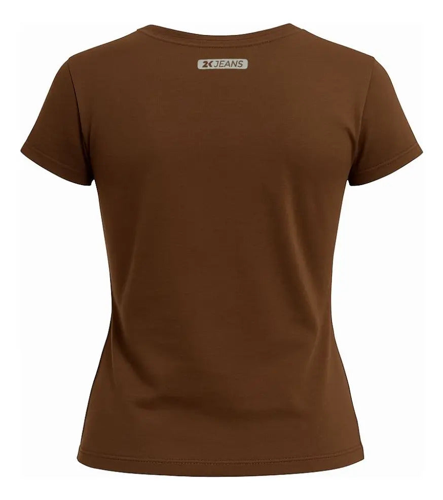T-shirt Básica Feminina 2k Jeans Country
