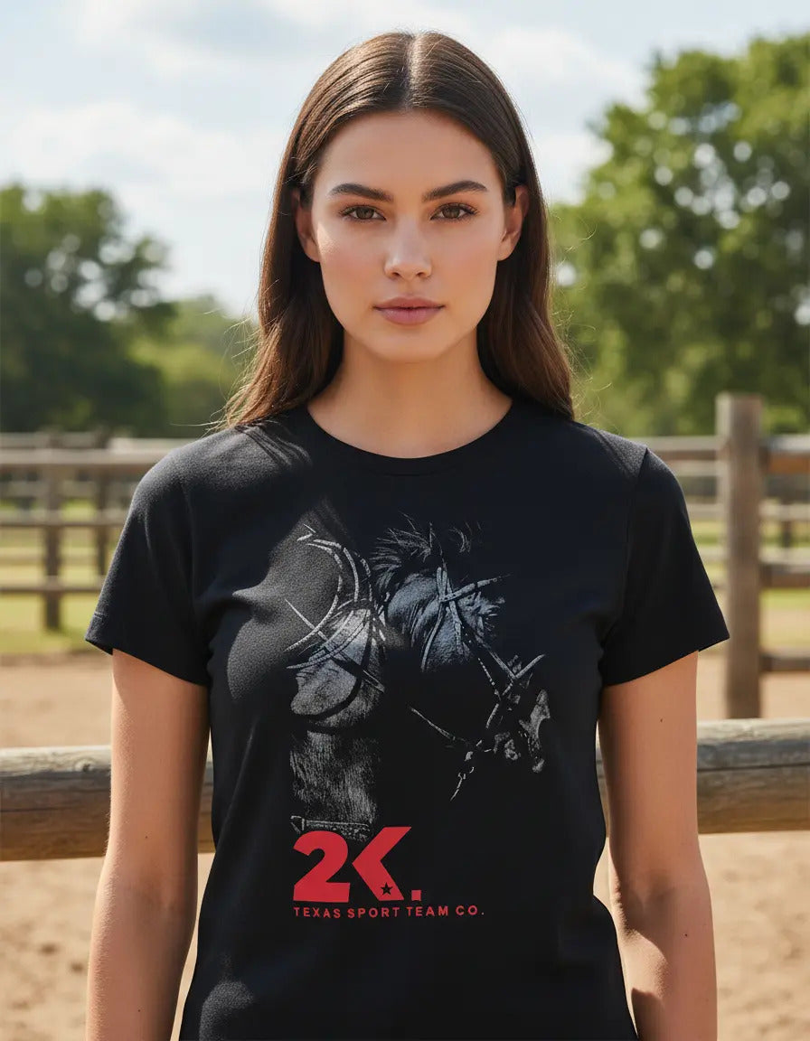 T-shirt Feminino 2k Texas Horse Country