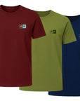 Kit 3 Camisetas Básicas Country Masculina Lisa 2k Jeans
