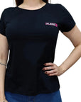 T-shirt Básica Feminina 2k Jeans Country Cor Preta
