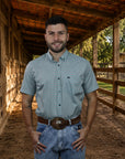 Camisa Country Xadrez Masculinas 2k Jeans Manga Curta