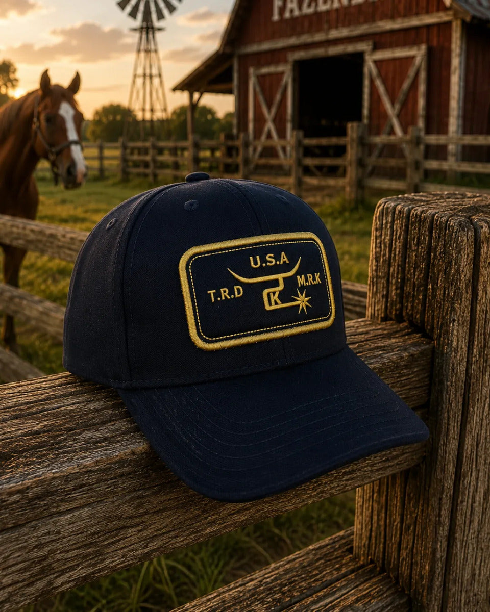 Boné Aba Curva 2k Jeans Country Bordado Premium