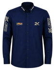 Camisa Country Masculina 2k Jeans Bordada Cowboy