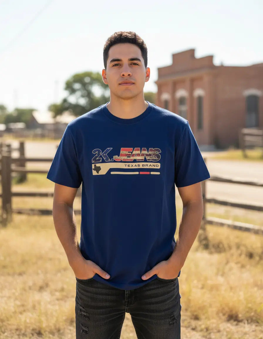 Camiseta Masculina 2k Jeans Texas Brand Country