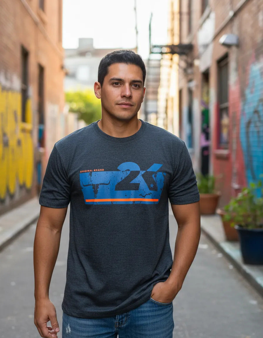 Camiseta Masculina 2k Jeans Estampado