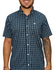 Camisa Country Xadrez Masculina 2k Jeans Manga Curta