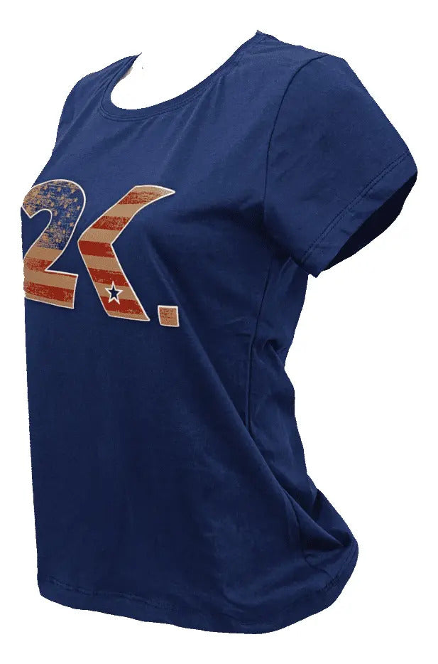 T-shirt Feminino 2k Usa Country
