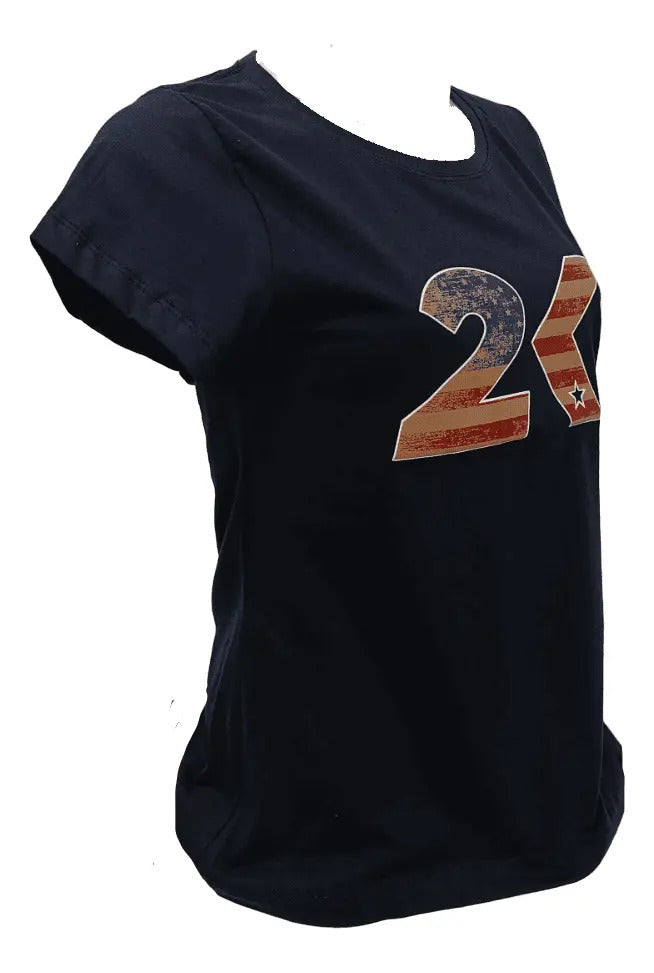 T-shirt Feminino 2k Usa Country