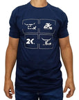 Camiseta Masculina Country 2k Jeans Country Estampada
