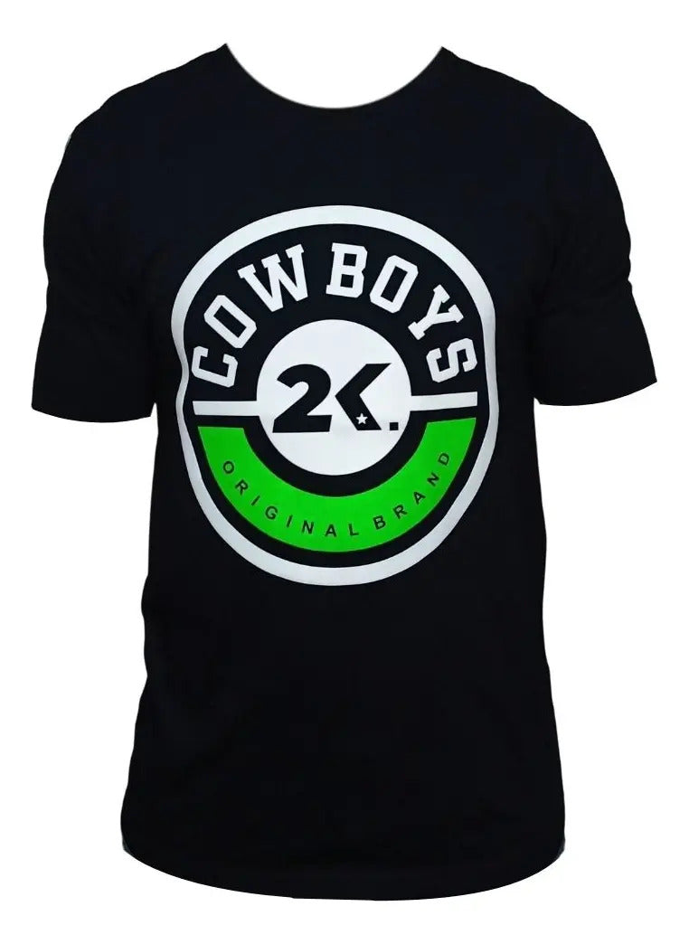 Camiseta Masculina Estampado 2k Cowboy Country