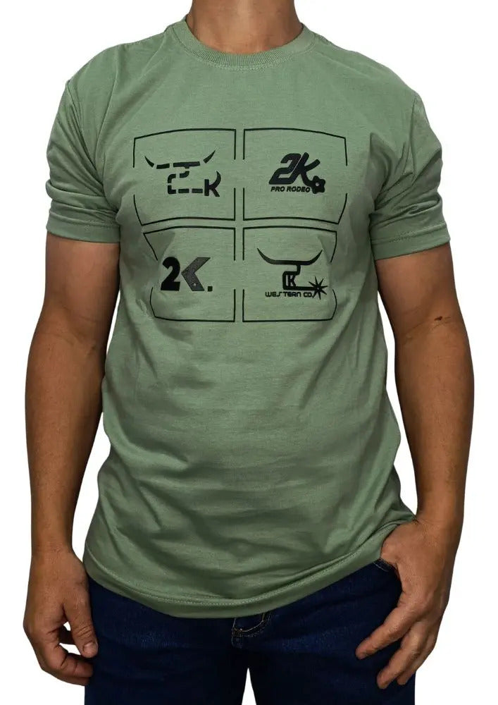 Camiseta Masculina Country 2k Jeans Country Estampada
