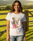 T-shirt Feminino 2k Cowgirls Estampado Country