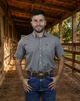 Camisa Country Xadrez Masculinas 2k Jeans Manga Curta