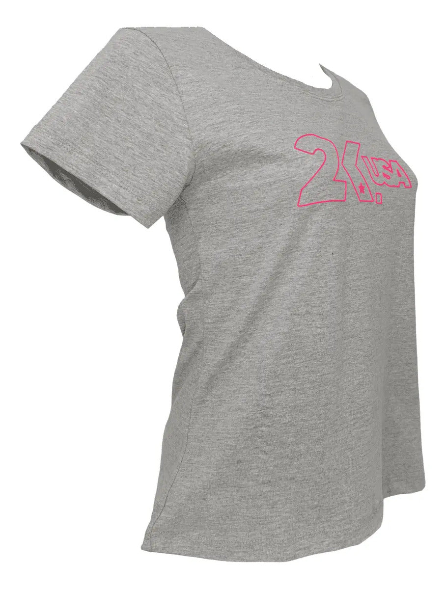 T-shirt Feminino Country 2k Usa Estampado