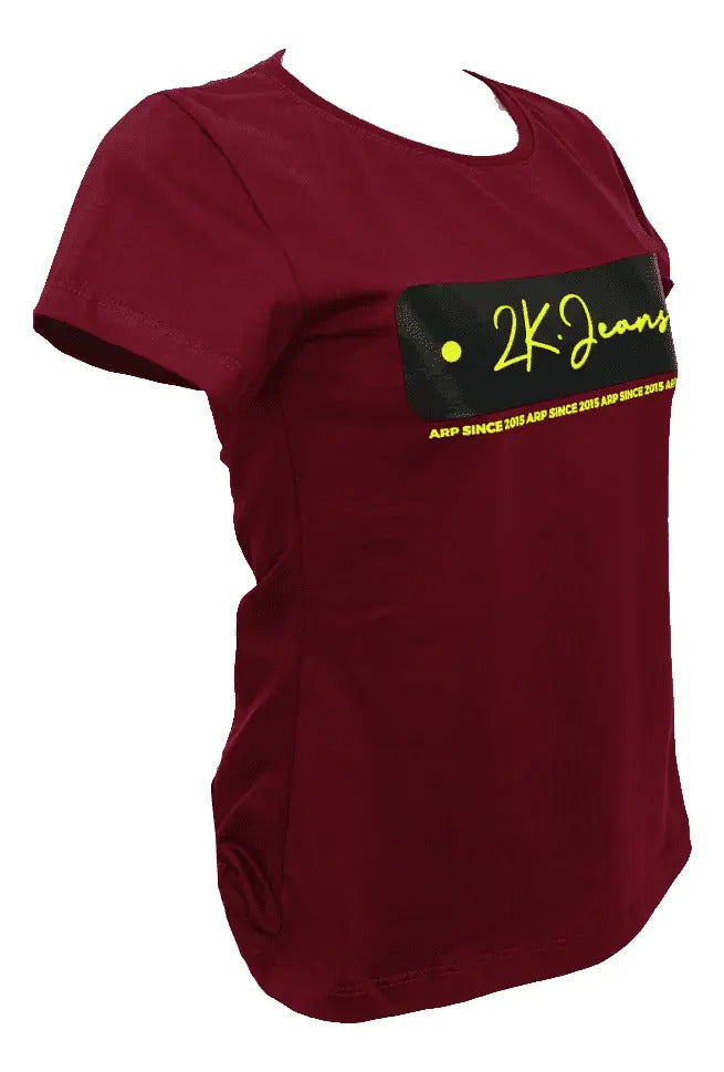 T-shirt Feminino 2k Jeans Arp Since Country