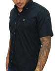 Camisa Country Xadrez Masculina 2k Jeans Manga Curta