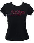 T-shirt Feminino Country 2k Usa Estampado