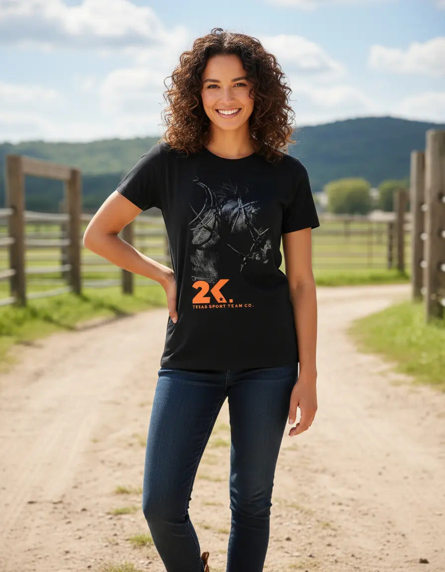 T-shirt Feminino 2k Texas Horse Country