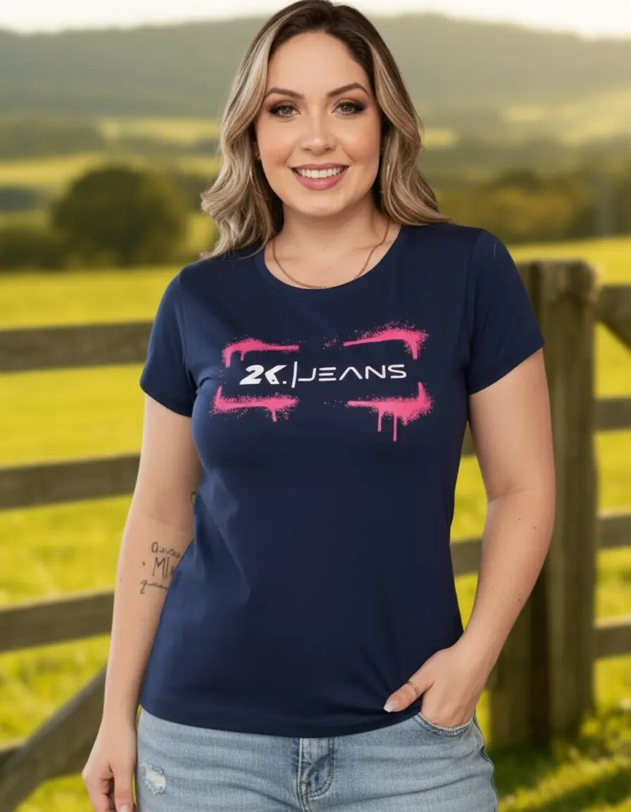 T-shirt Feminino 2k Spray Country