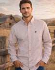 Camisa Country Xadrez Masculina Manga Longa 2k Jeans 30