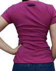 T-shirt Básica Feminina 2k Jeans Country Cor Rosa