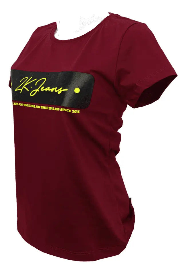 T-shirt Feminino 2k Jeans Arp Since Country