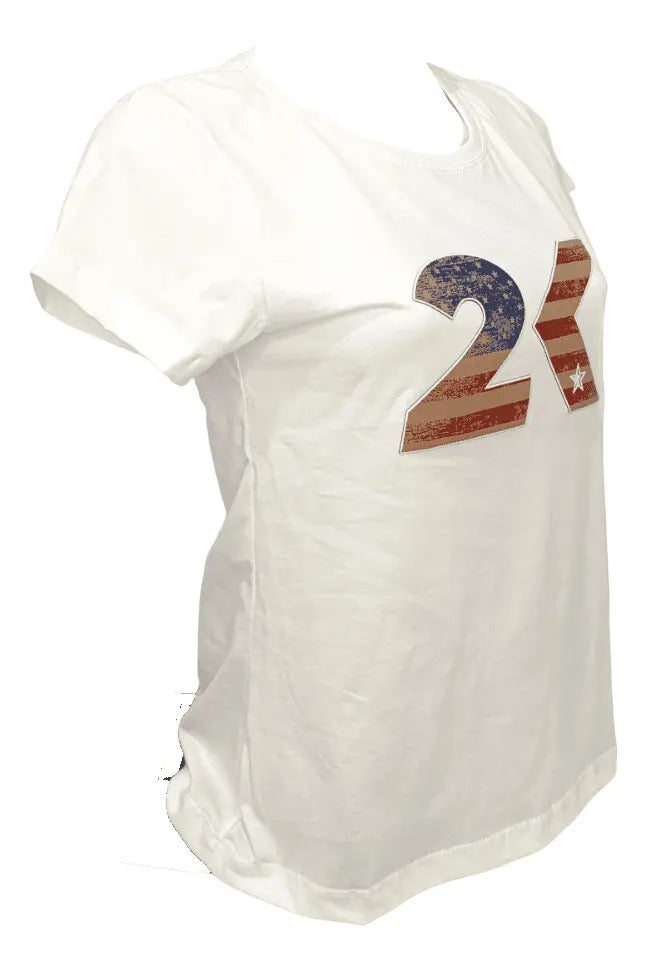 T-shirt Feminino 2k Usa Country