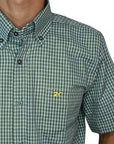 Camisa Country Xadrez Masculina 2k Jeans Manga Curta 10