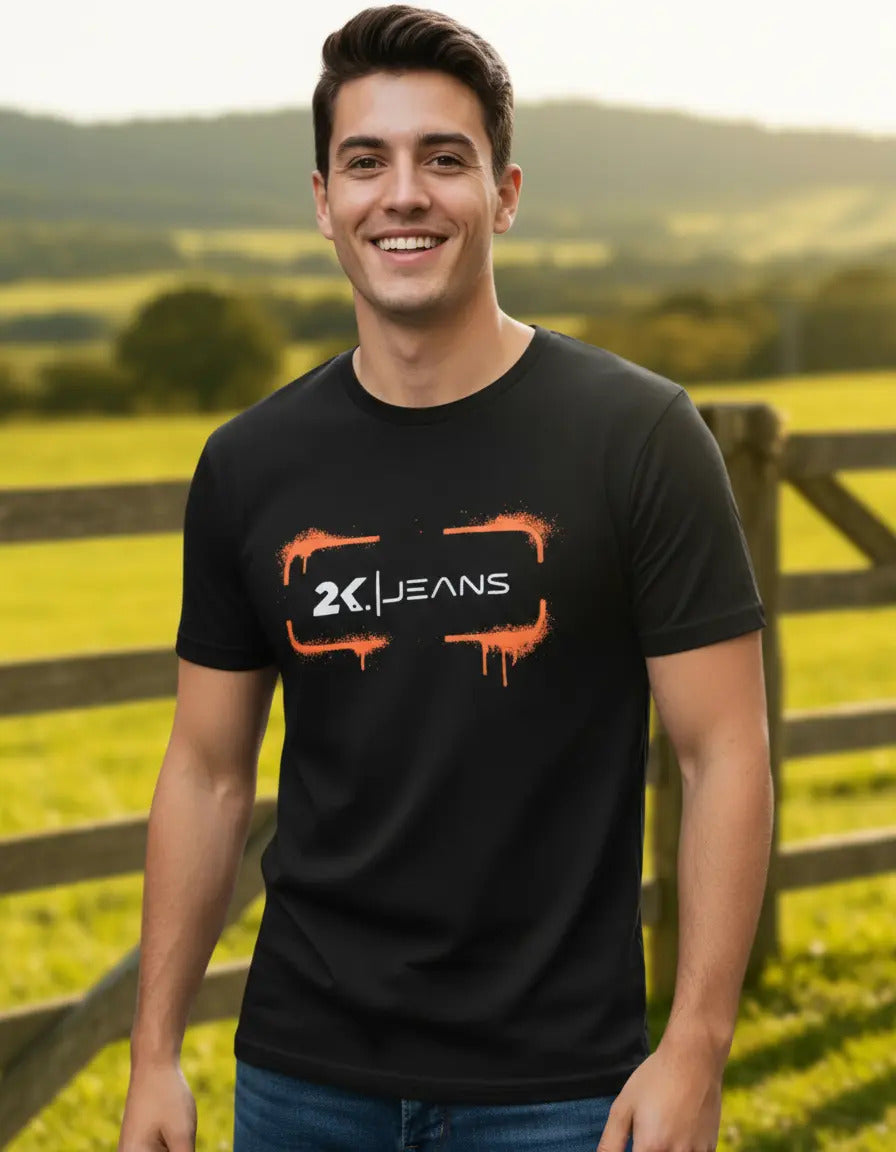 Camiseta Masculina Country 2k Jeans Spray