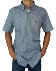Camisa Country Xadrez Masculina 2k Jeans Manga Curta 01