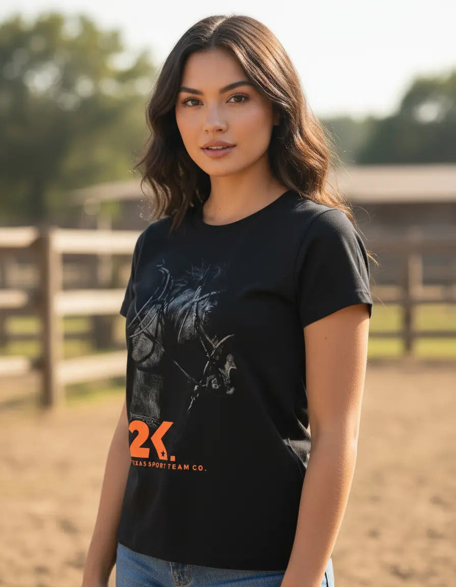 T-shirt Feminino 2k Texas Horse Country