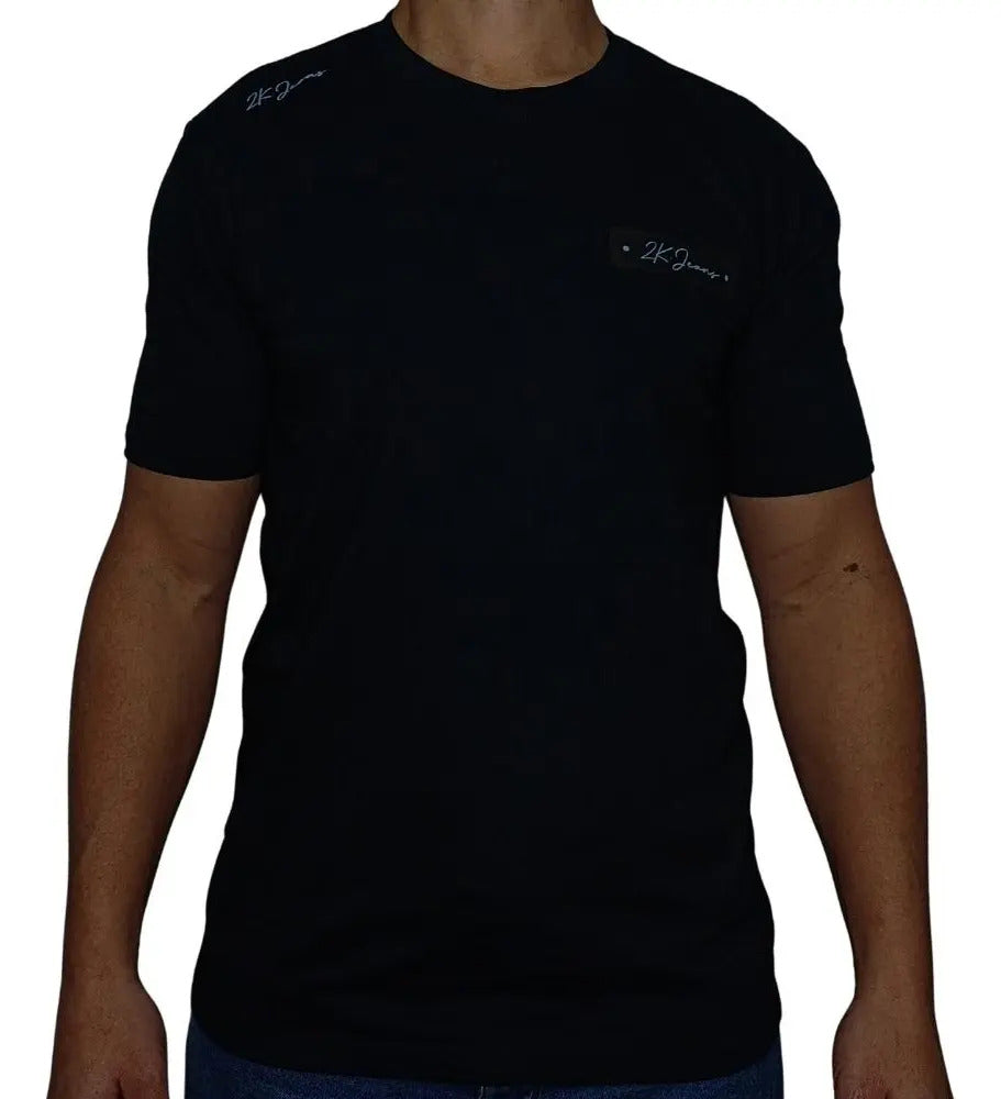 Camiseta 2k Jeans Basica Cursiva