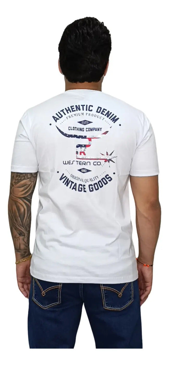 Camiseta Masculina Country 2k Jeans Vintage Goods