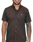 Camisa Country Xadrez Masculina 2k Jeans Manga Curta