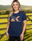 T-shirt Feminino 2k Usa Country