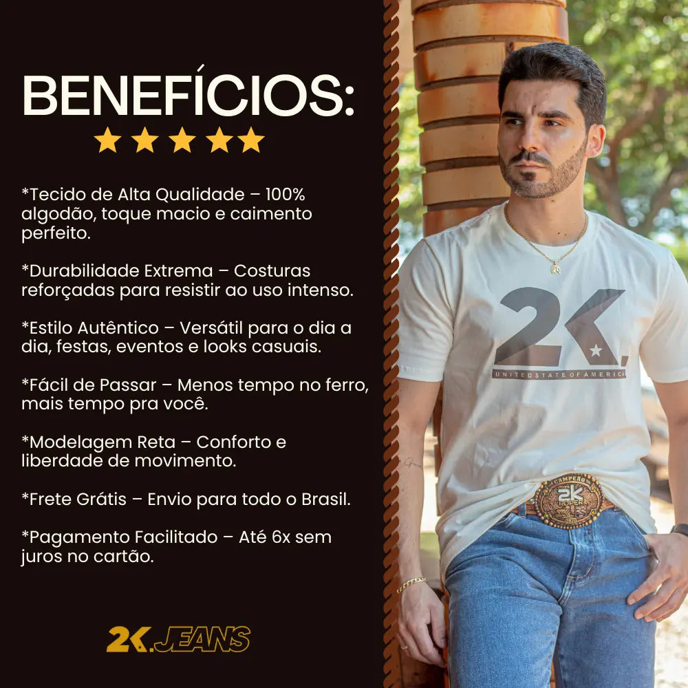 Camiseta Básica | 2k Jeans