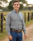 Camisa Country Xadrez Masculina Manga Longa 2k Jeans