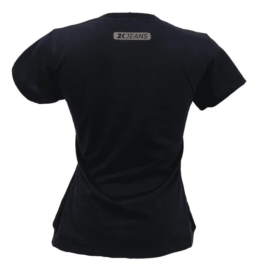 T-shirt Feminino 2k Cowgirl Circulo Estampado Country
