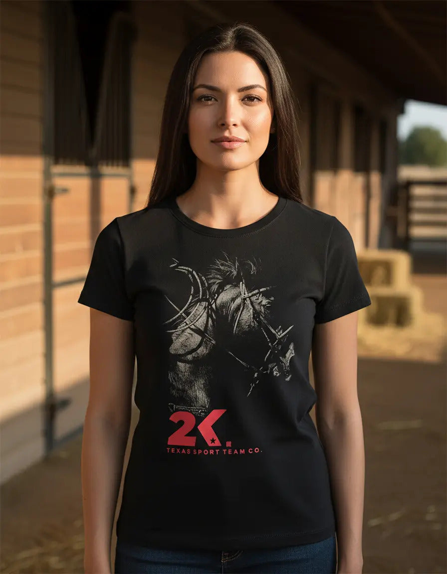 T-shirt Feminino 2k Texas Horse Country