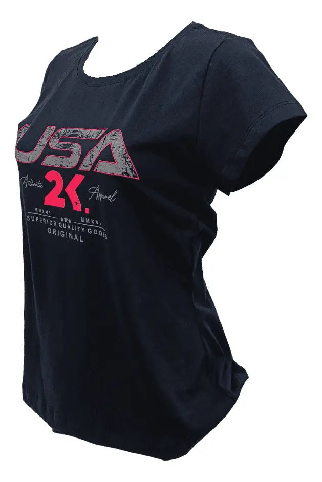 T-shirt Feminino 2k Usa