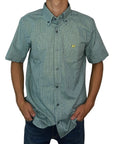 Camisa Country Xadrez Masculina 2k Jeans Manga Curta 10